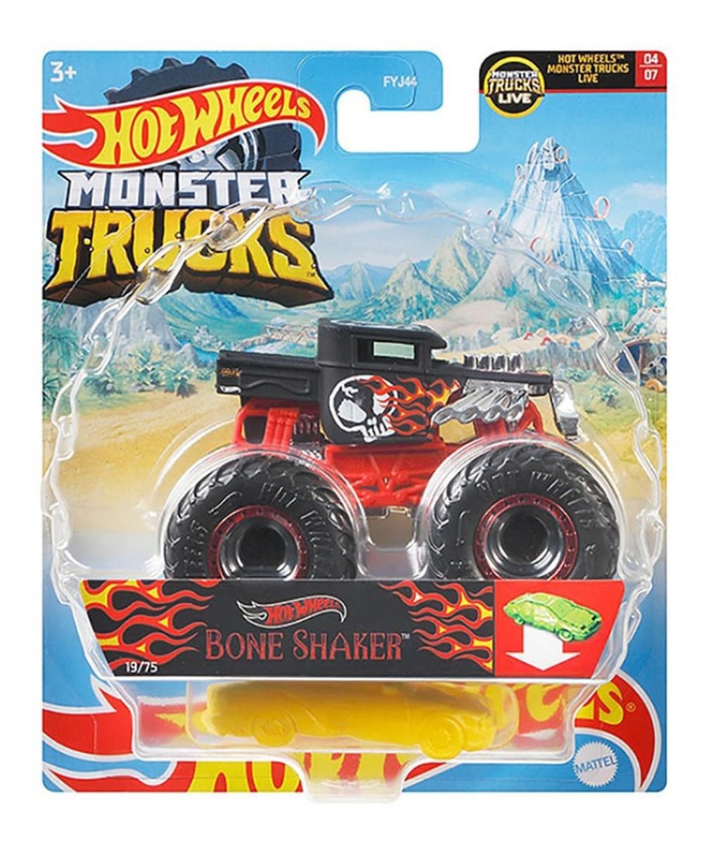 Hot Wheels Monster Trucks 1:64 - Land Rover Defender - FYJ44