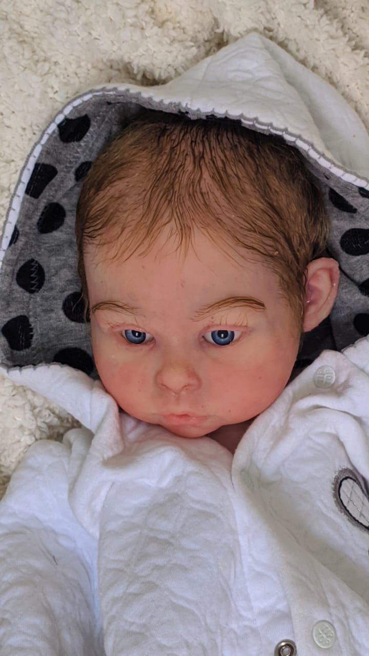 Mini Bebê Reborn Silicone Sólido Completo *Zara* - Ana Reborn -  Transformando Seu Sonho em Realidade !