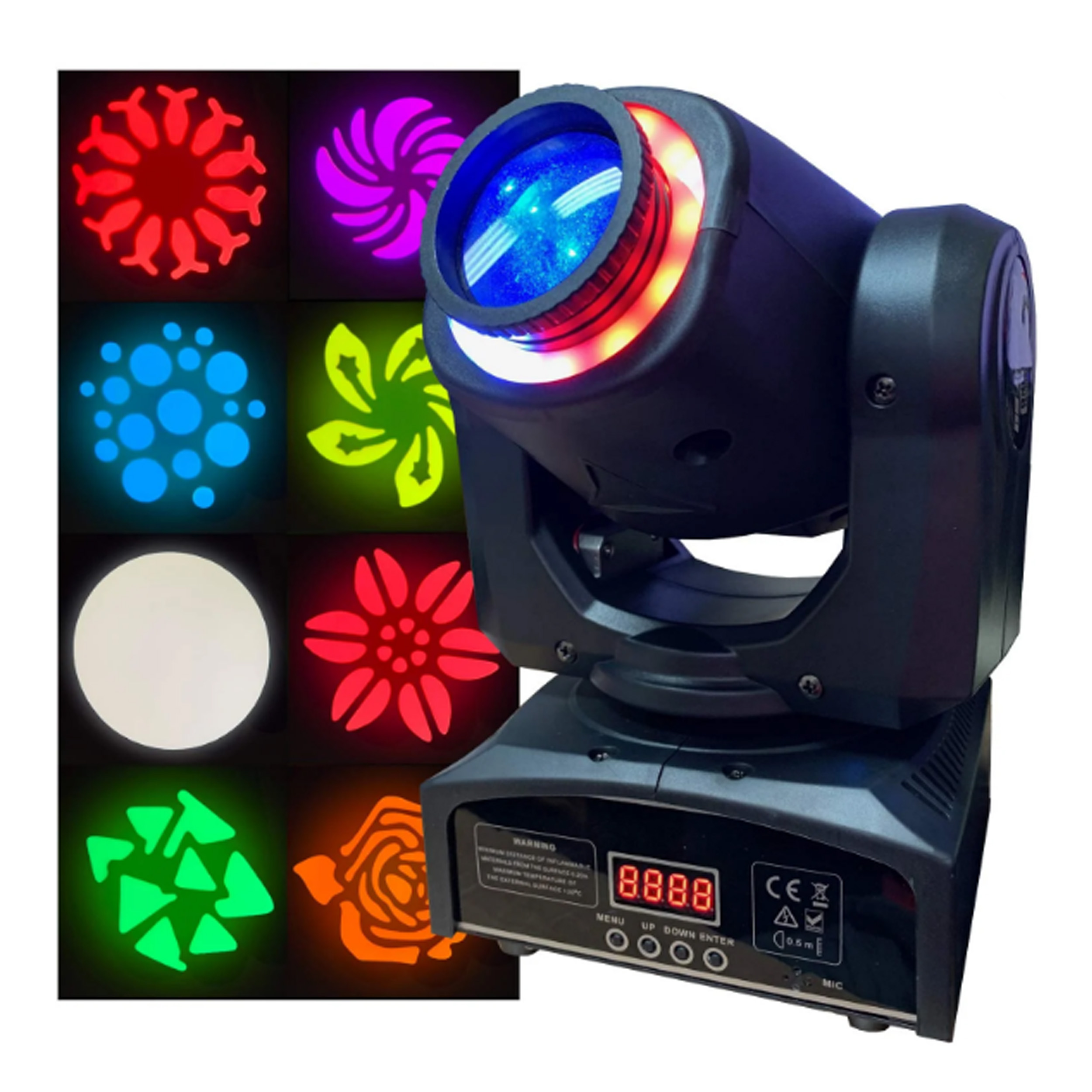 Moving Head Spot 60W Led C/Ring - Br Lighting - R2 Luz