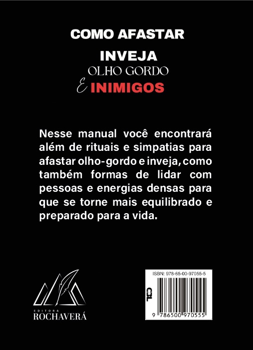 Como Afastar Inveja, Olho Gordo e Inimigos - Editora Rochaverá