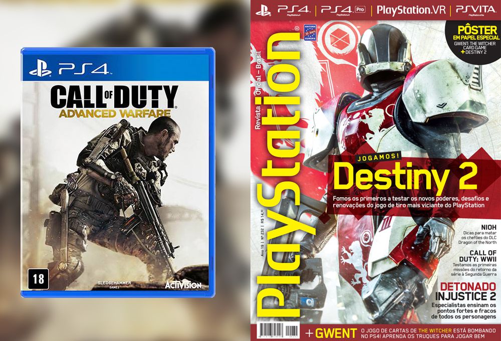 Call Of Duty Advanced Warfare + Revista Playstation Nº 232