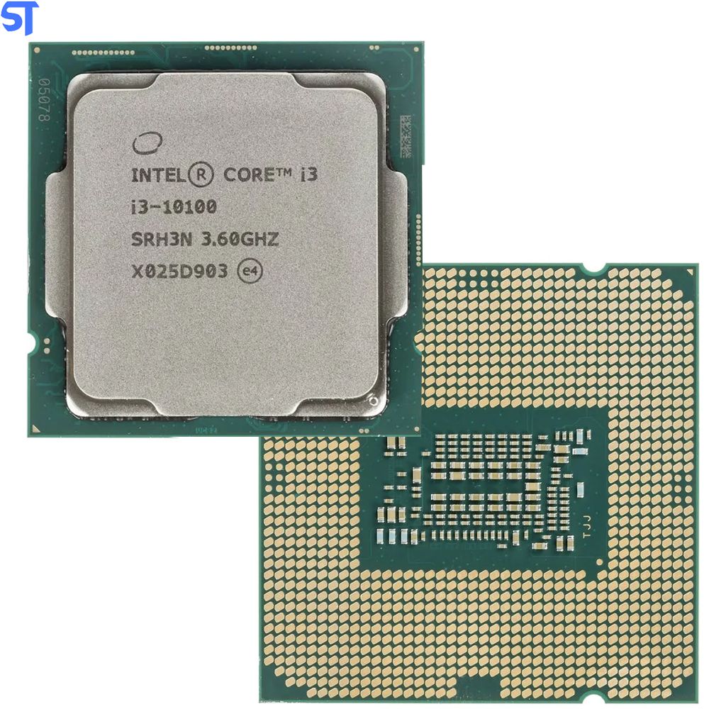 Processador Intel Core i3 10100 10 Geração 6MB/ Soquete 1200 / 3.6GHZ / 4C/  8T Com BOX - SobralTech