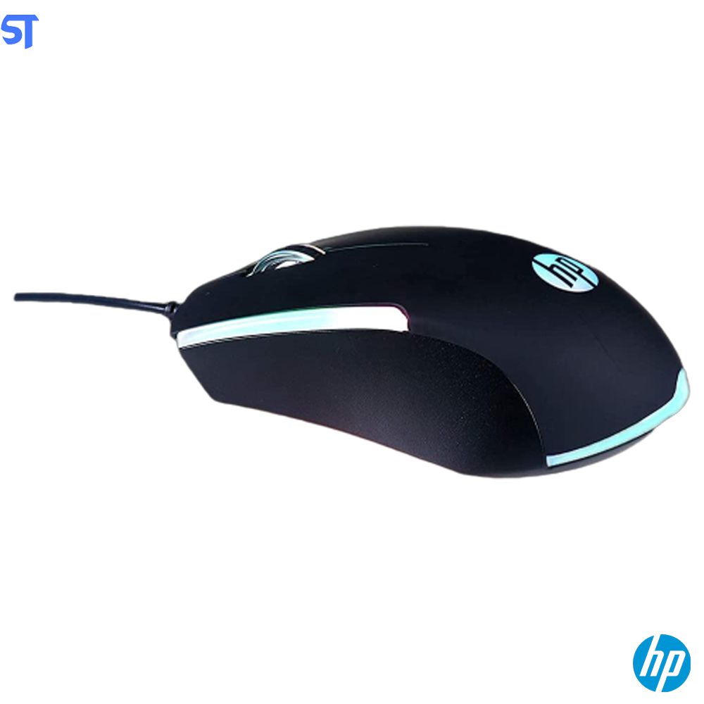 Mouse Gamer HP M160 com 1.000 Dpi RGB LED Preto SobralTech