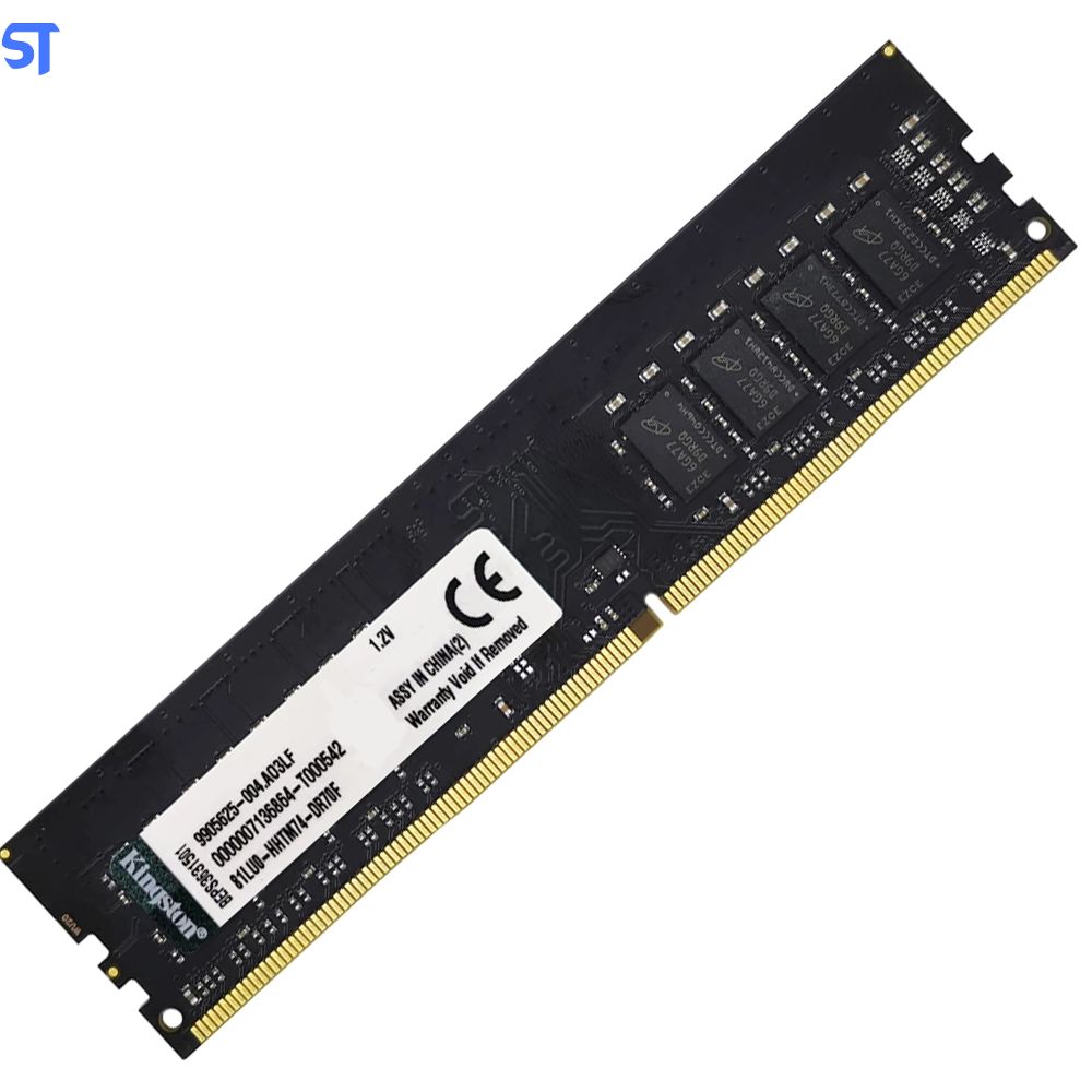Memória Ram Desktop 16GB 2400MHz DDR4 Kingston - KVR24N17S8/16 - SobralTech