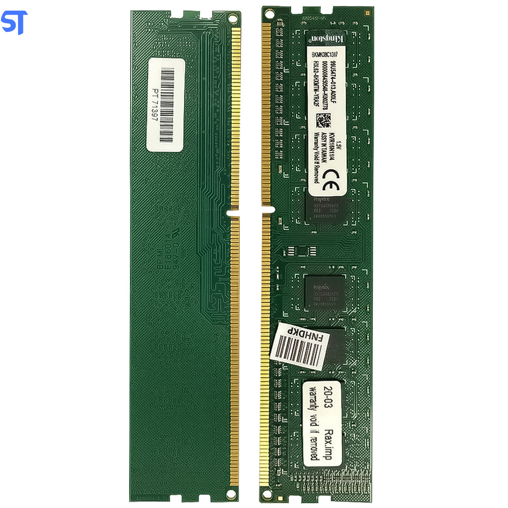Memória Ram Para Desktop 4GB 1600MHz Ddr3 Kingston - KVR16N11/4 ...