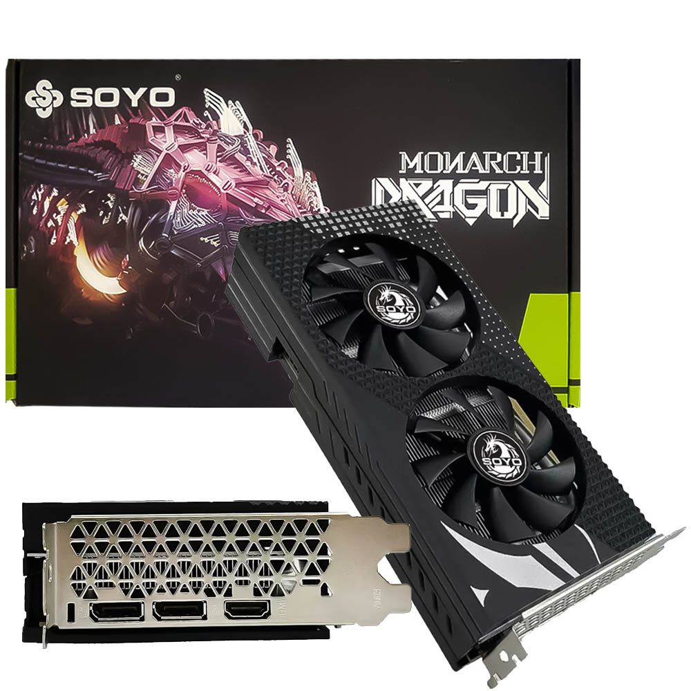 SOYO RX580 SP2048 8GB monarch dragon グラボ SOYO New AMD Radeon RX580 8G Graphics Card GDDR5 Memory