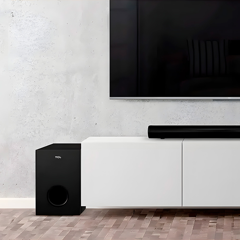 S522w Soundbar TCL Com Subwoofer Sem Fio Bluetooth S522W - Bivolt, Preto ...