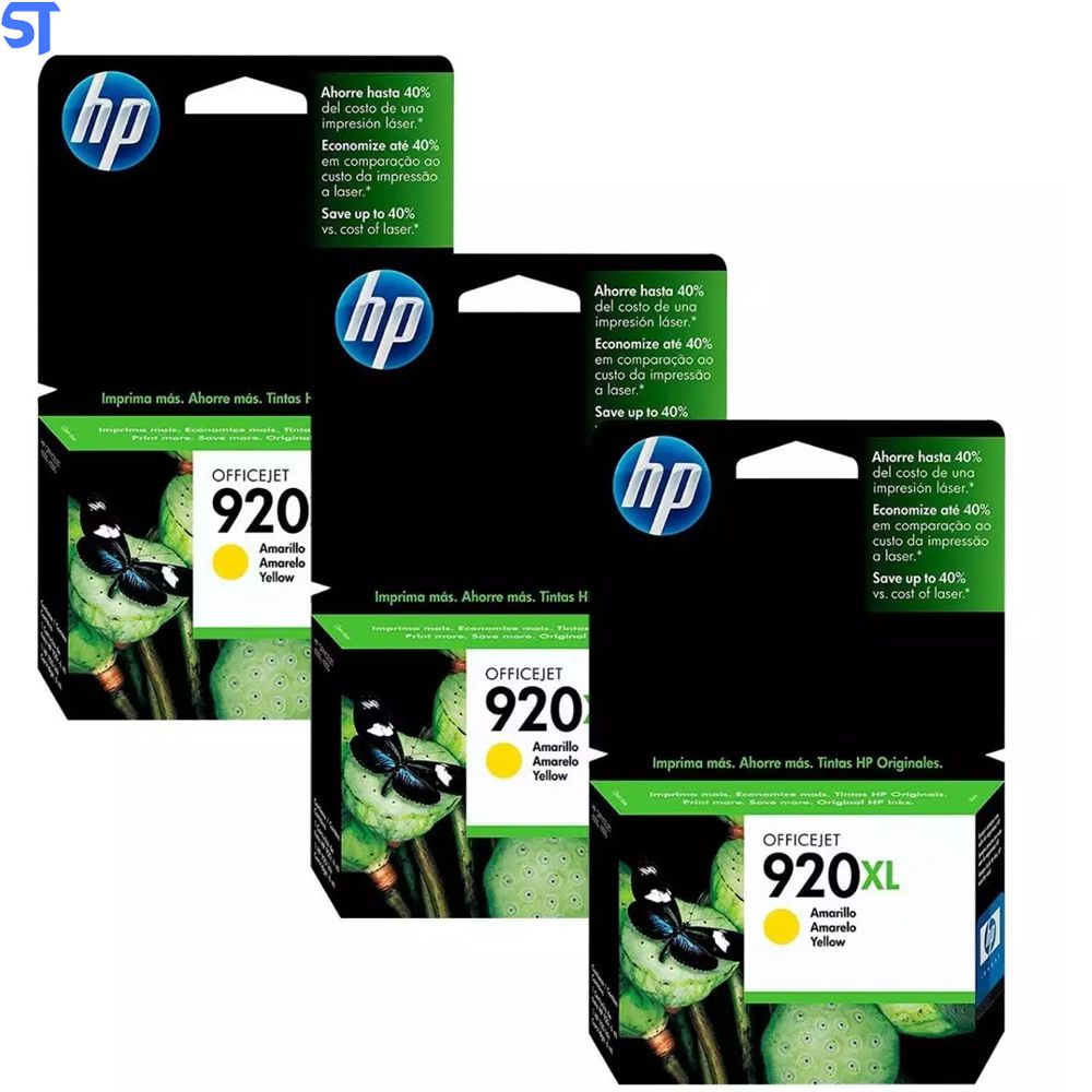 Cartucho Hp 920xl Preto 29ml Cd975al Sobraltech