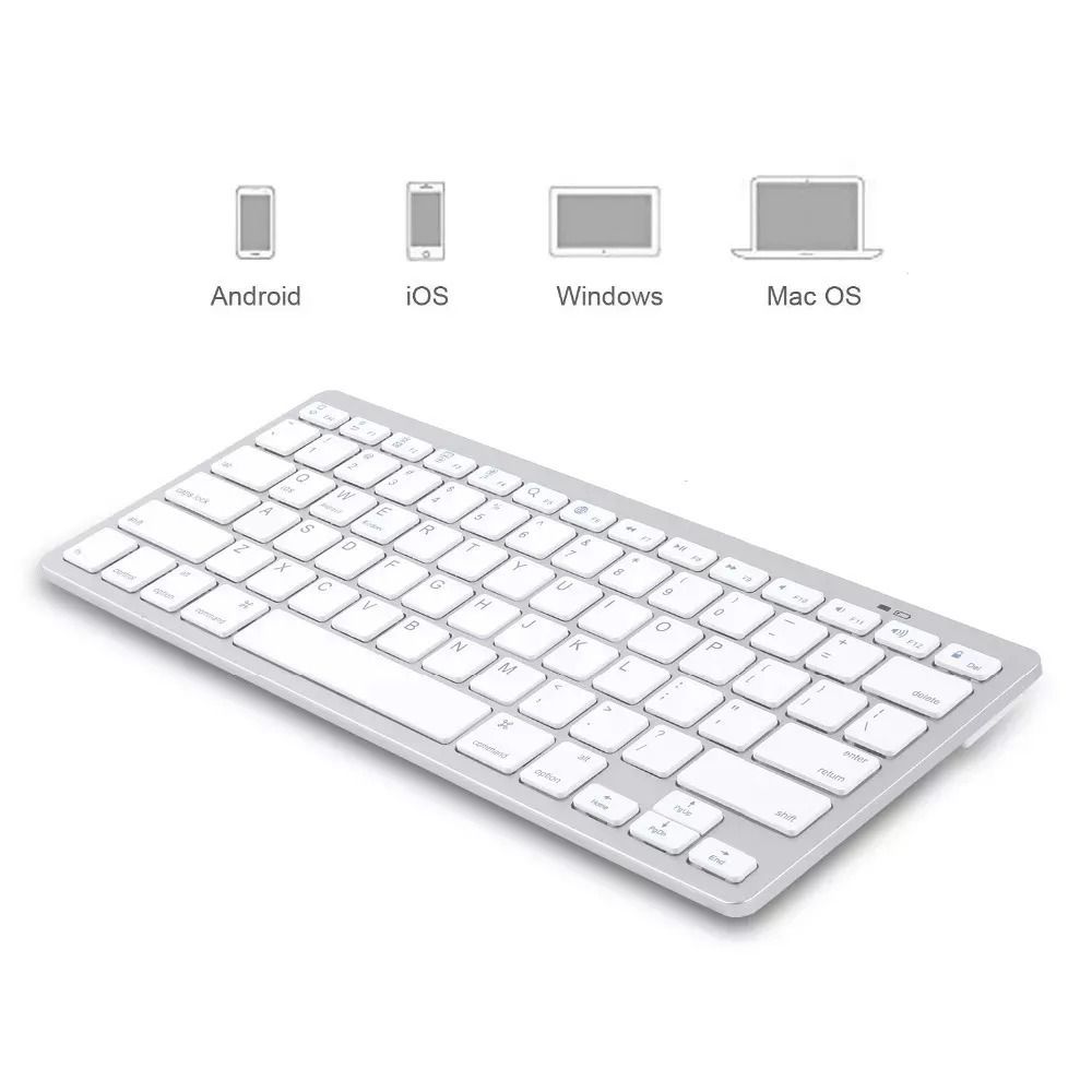 Teclado Bluetooth para Tablet / Ipad Wireless Keyboard BK3001 SobralTech