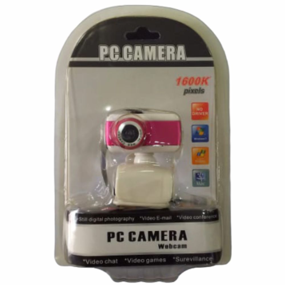 Webcam Pc Camera Usb 2.0 Com Clip Microfone Integrado 15 Megapixels 428 -  SobralTech
