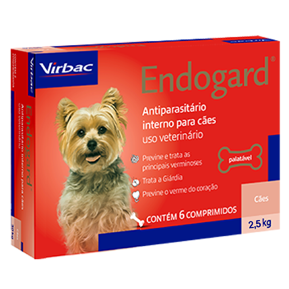 Endogard Vermífugo Para Cães Até 2,5kg Virbac - AmorePets - O Shopping ...
