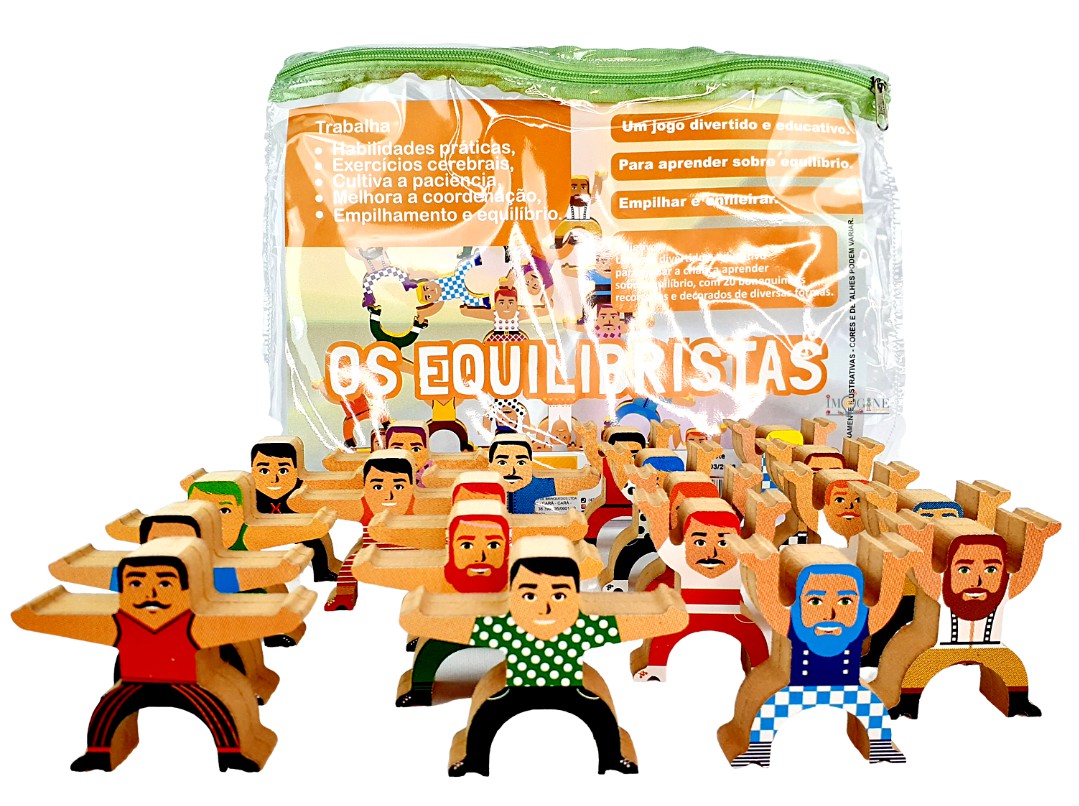 Jogo Matemático Educativo Pedagógico Animais Equilibristas