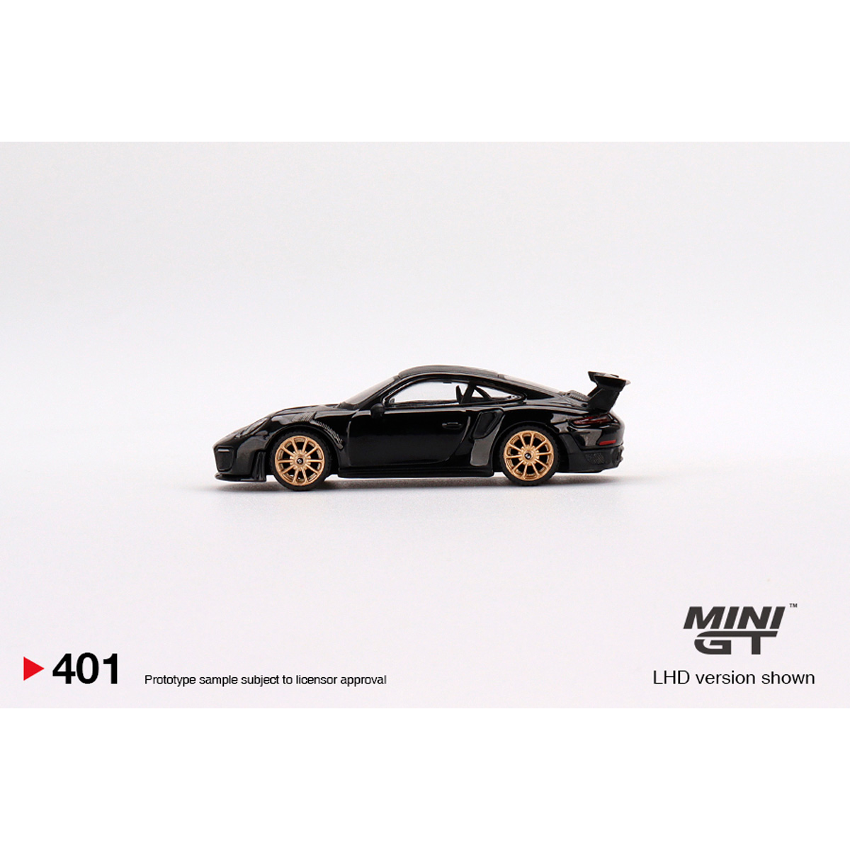 Miniature Porsche 911 1963 Crème - Échelle 1:64 Mini GT - Modèle Neuf Collection