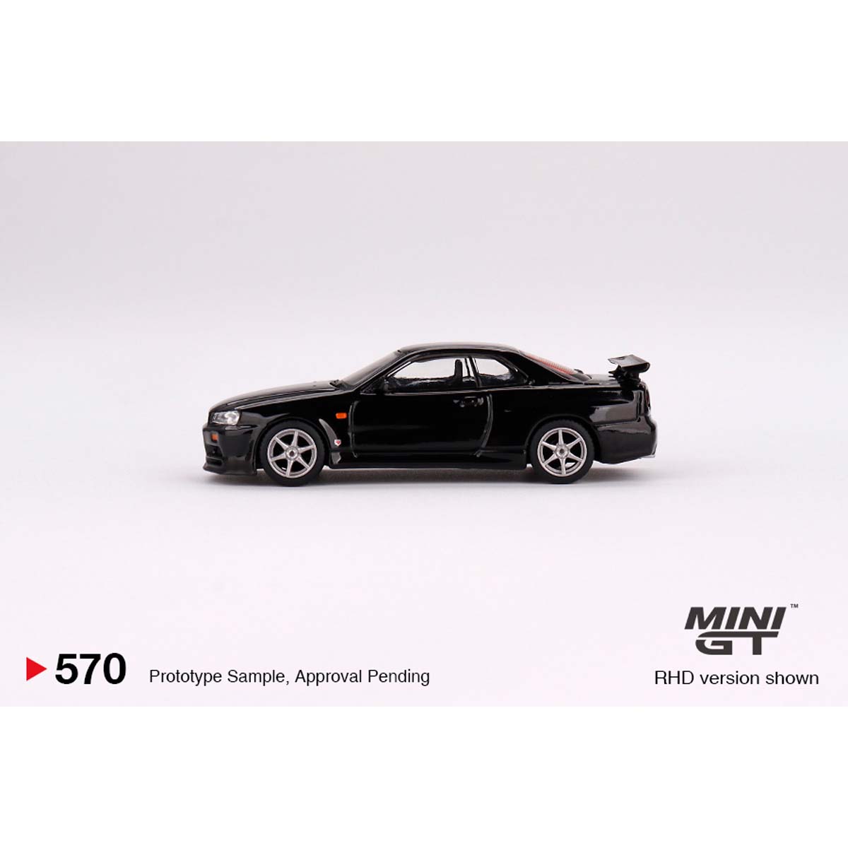 Mini GT 1:64 Nissan Skyline LB-ER34 Super Silhouette - Midnight