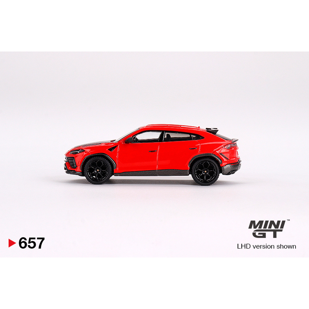 Miniature 1/64 Lamborghini Urus Performante - Couleur Grigio Nimbus - Mini GT #747 - Neuve