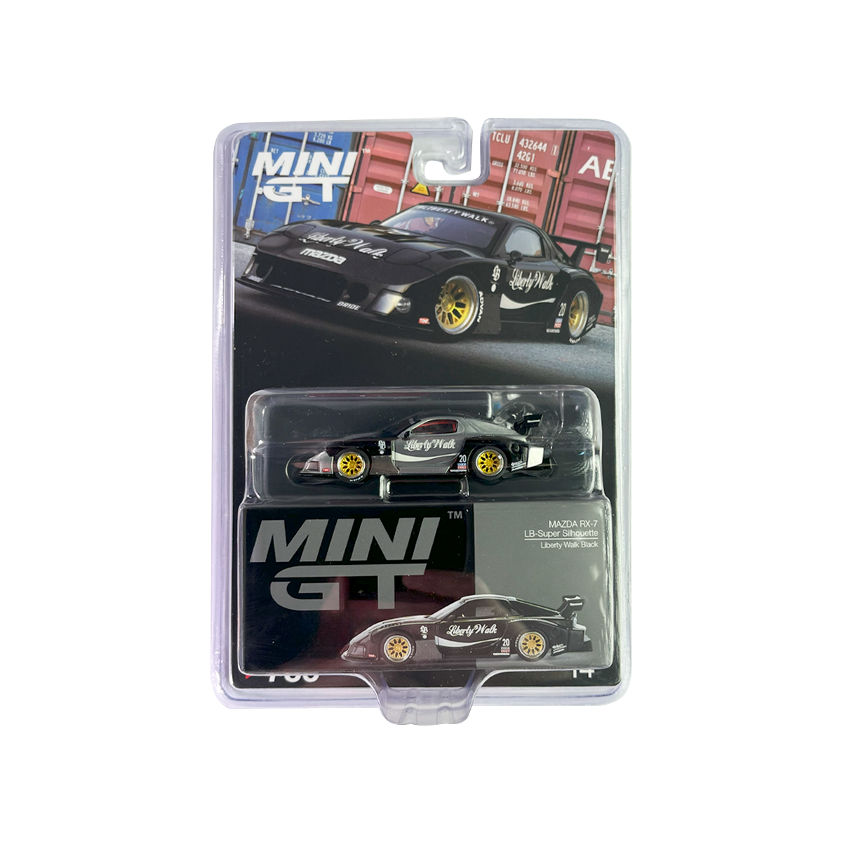 CHASE Mini GT 1:64 Mazda RX-7 LB-Super Silhouett #785