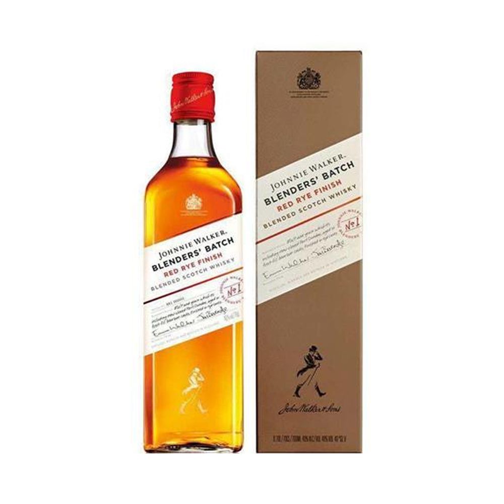 Whisky Johnnie Walker Blenders Batch Red Rye Finish 750ml Família