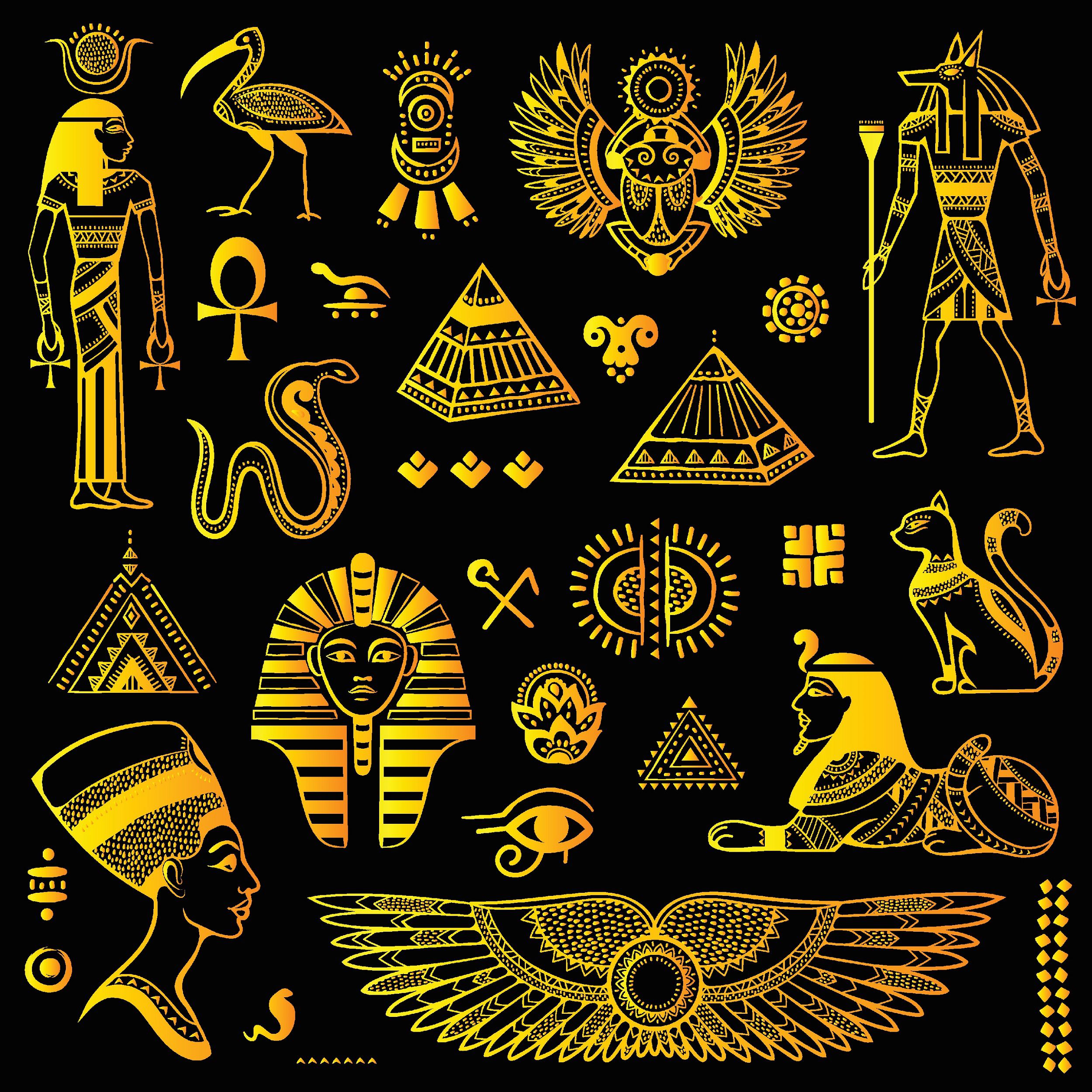 Pirâmide Luxo Deuses do Egito Verito