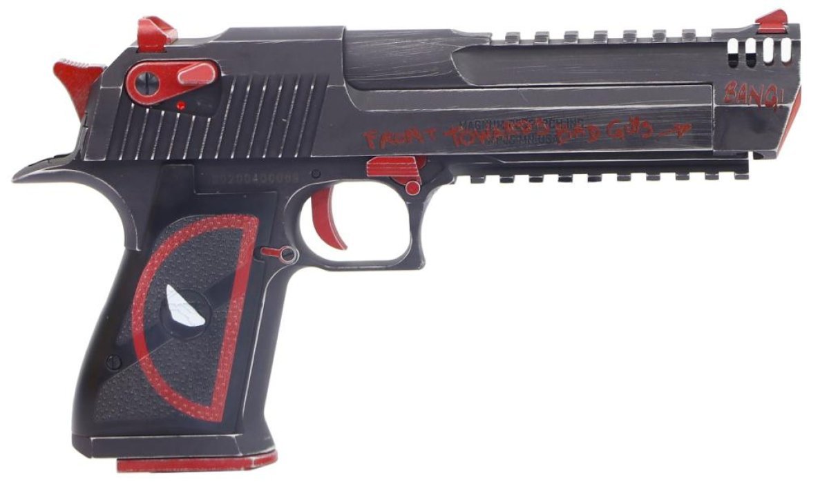 Pistola Airsoft Desert Eagle .50 Deadpool Armorer Works/Cybergun GBB ...