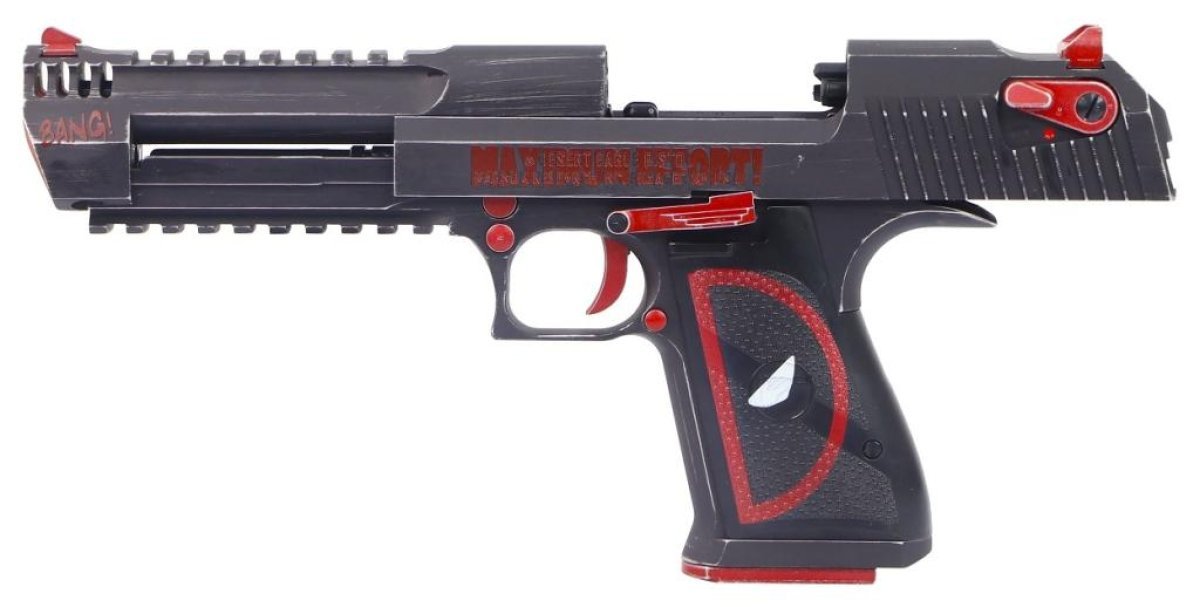 Pistola Airsoft Desert Eagle .50 Deadpool Armorer Works/Cybergun GBB ...
