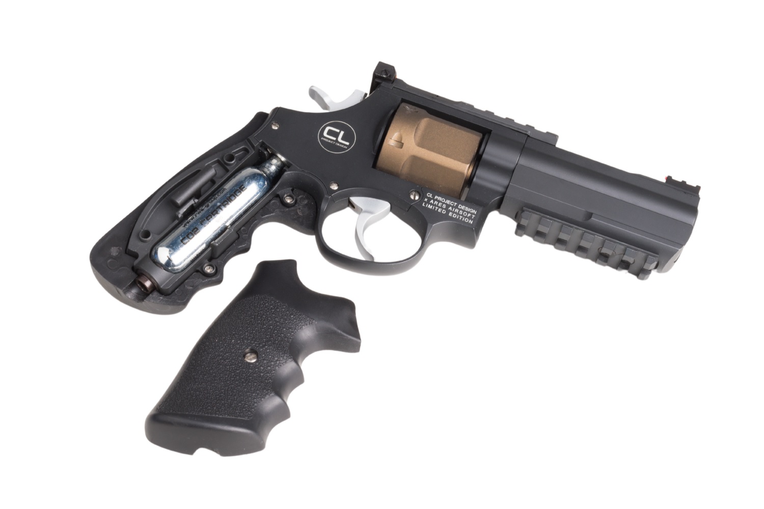 PRÉ VENDA - Revólver Airsoft Ares CL Project Combat Version 4