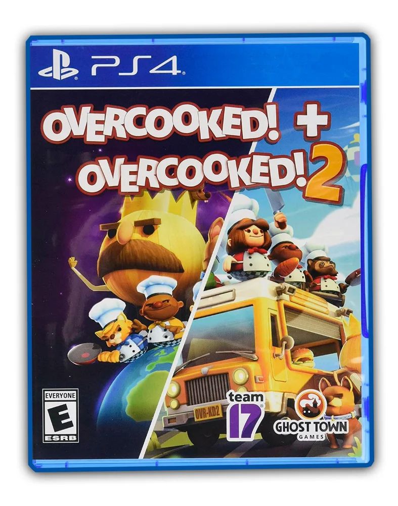 Overcooked + Overcooked 2 - PS4 - Game Games - Loja de Games Online
