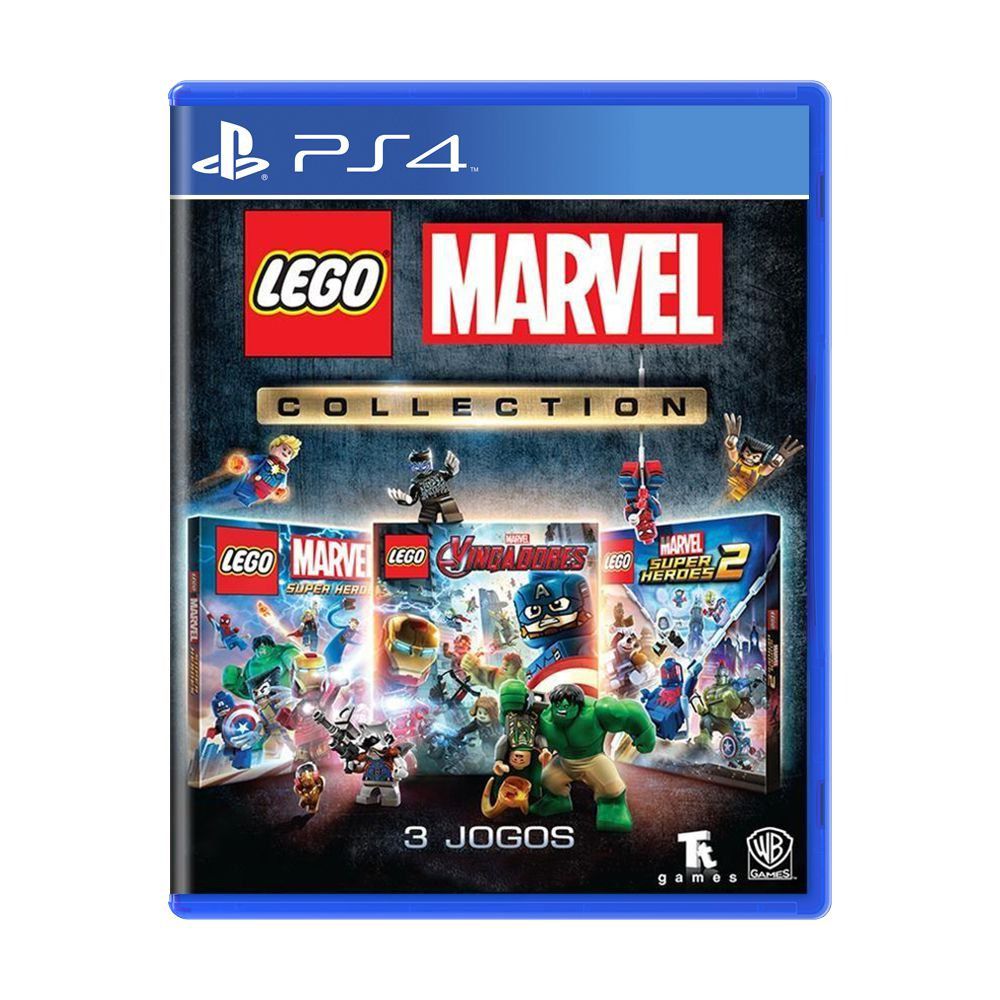 Lego Marvel Super Heroes - Jogo usado PS4