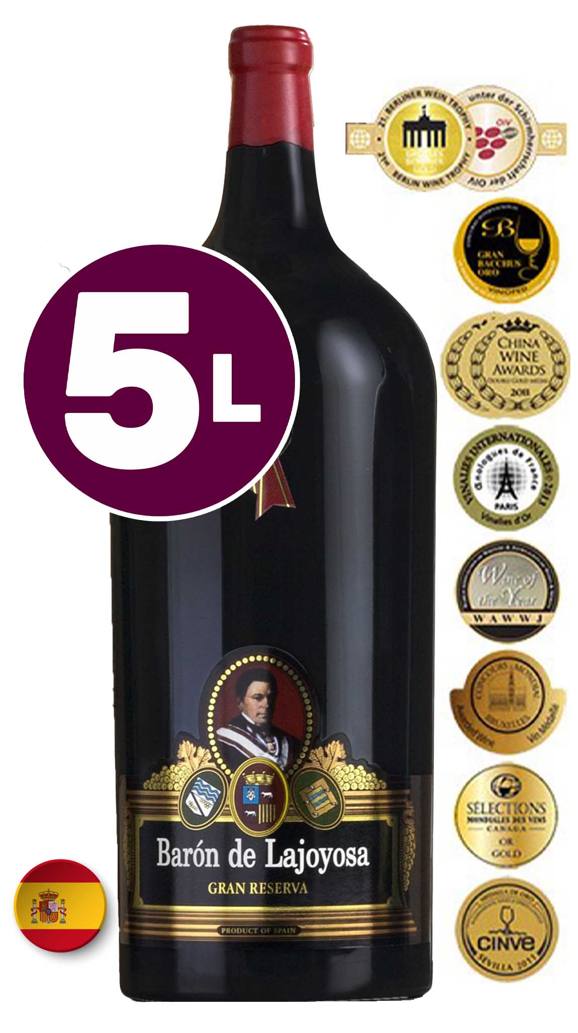 2005 Baron de Lajoyosa Cariñena Gran Reserva - CellarTracker