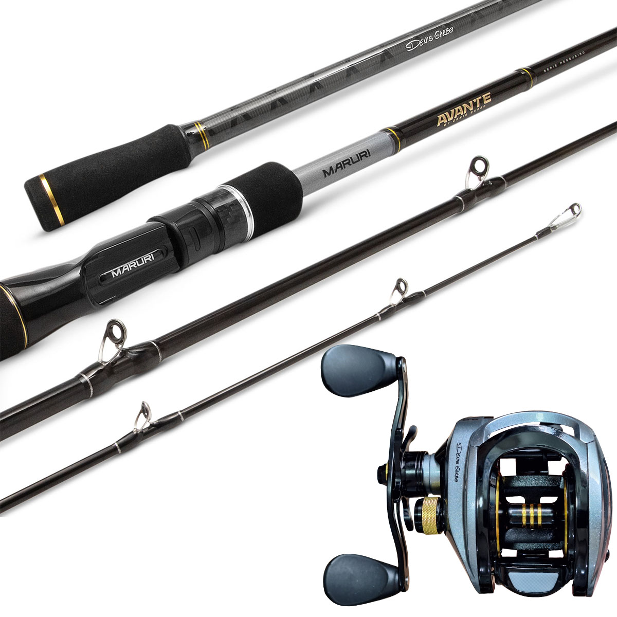 Kit Vara Avante 2,70m 60lb + carretilha Bg Avante Denis Garbo - Docarmo ...