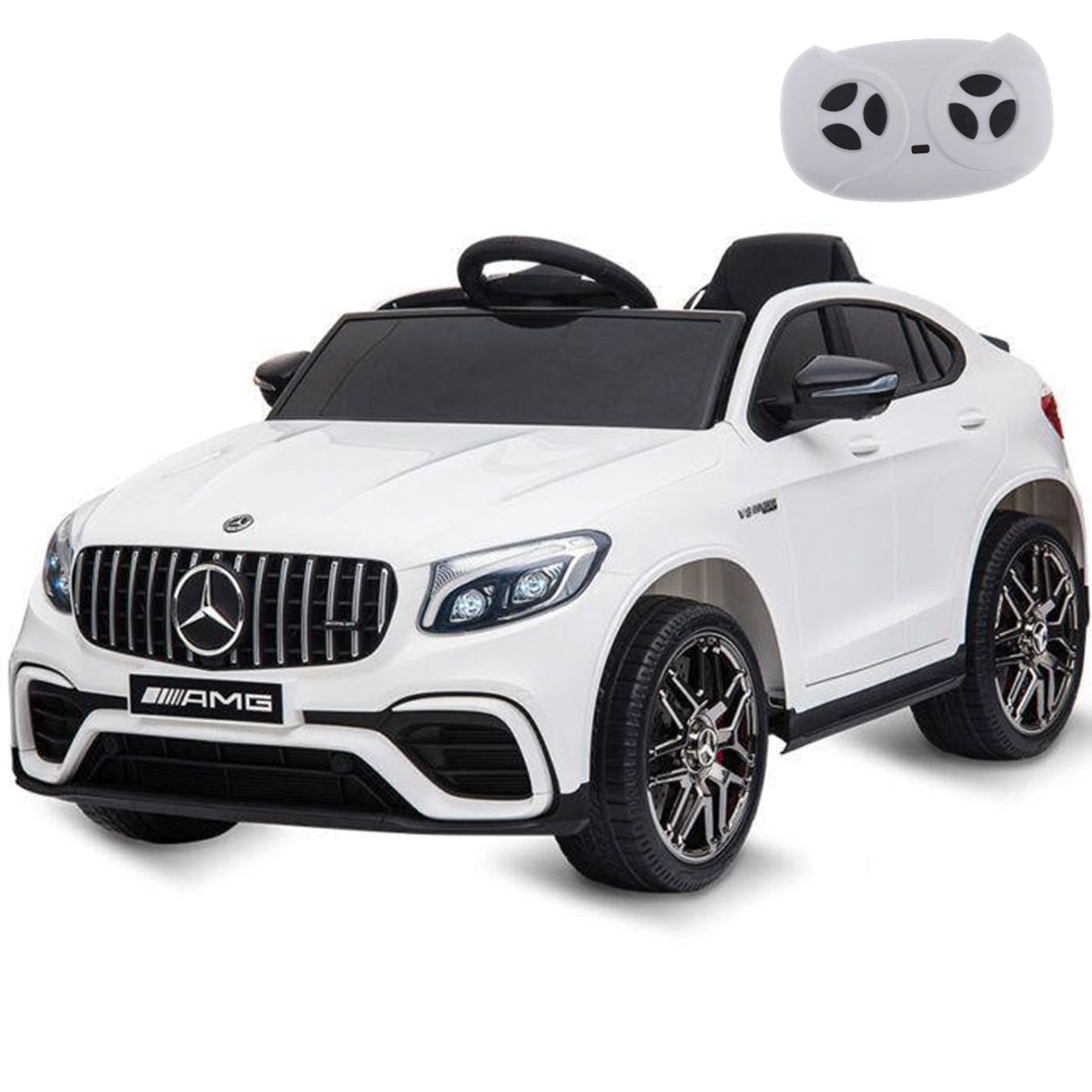 Mini Carro Elétrico Infantil 12V Mercedes Concept Glc Coupé