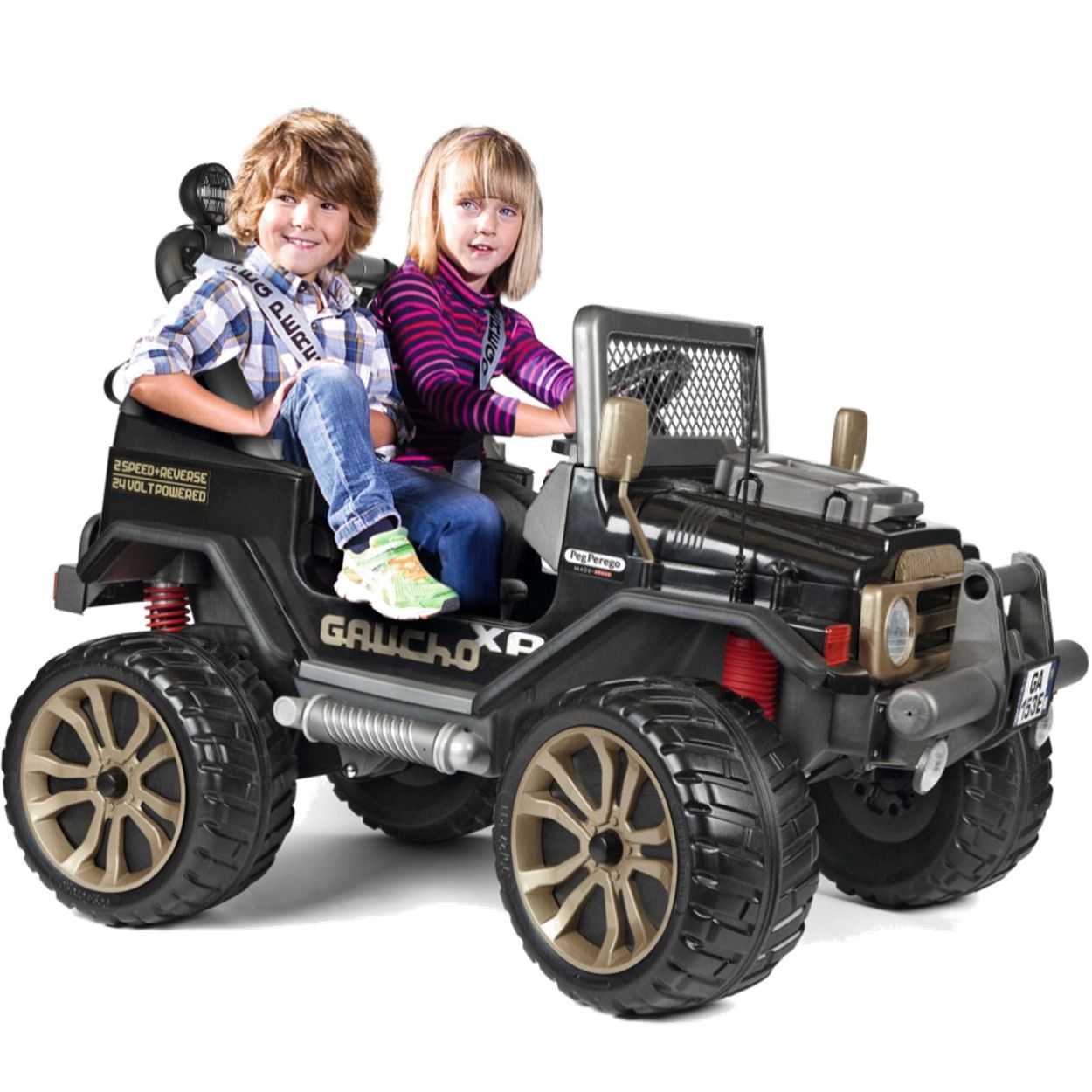 Estes minicarros para crianças são tão equipados quanto carros de verdade
