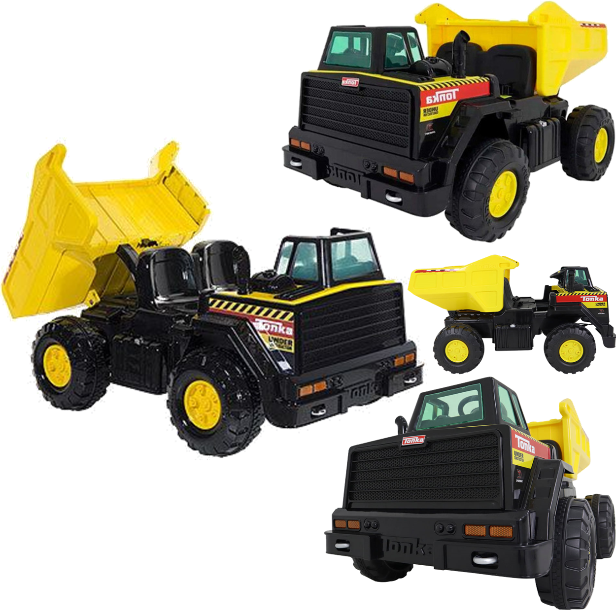 Tonka dump trucks 二台 Caminhão Eletrico Belfix Tonka Super Dump Truck 12V 2 Lugares