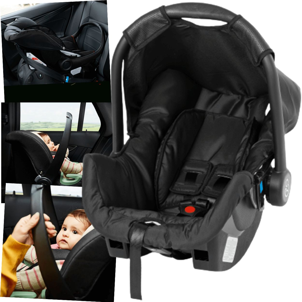 Bebe Conforto com Base para Carro Galzerano Grid Suporte 13kg - Maçã ...