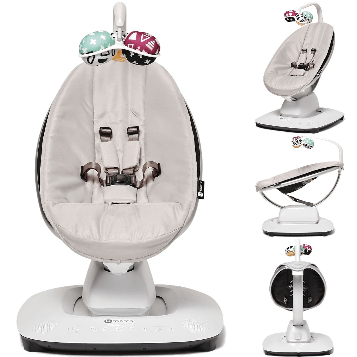 Cadeirinha de Descanso Automatica 4Moms MamaRoo 5 Grey Classic