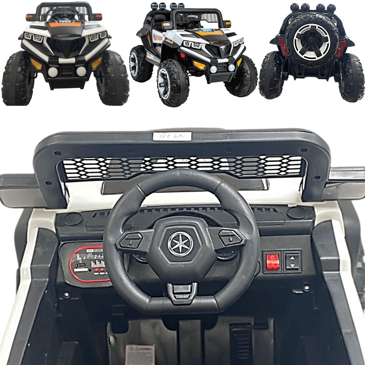 Polaris unique Rimember mono palette セット Carro Eletrico Zippy Toys Polaris UTV XP1000 4x2 12V Branco CR