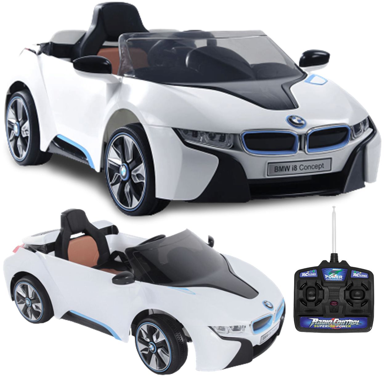 Carrinho Elétrico Infantil Com Controle Remoto Bmw Z4