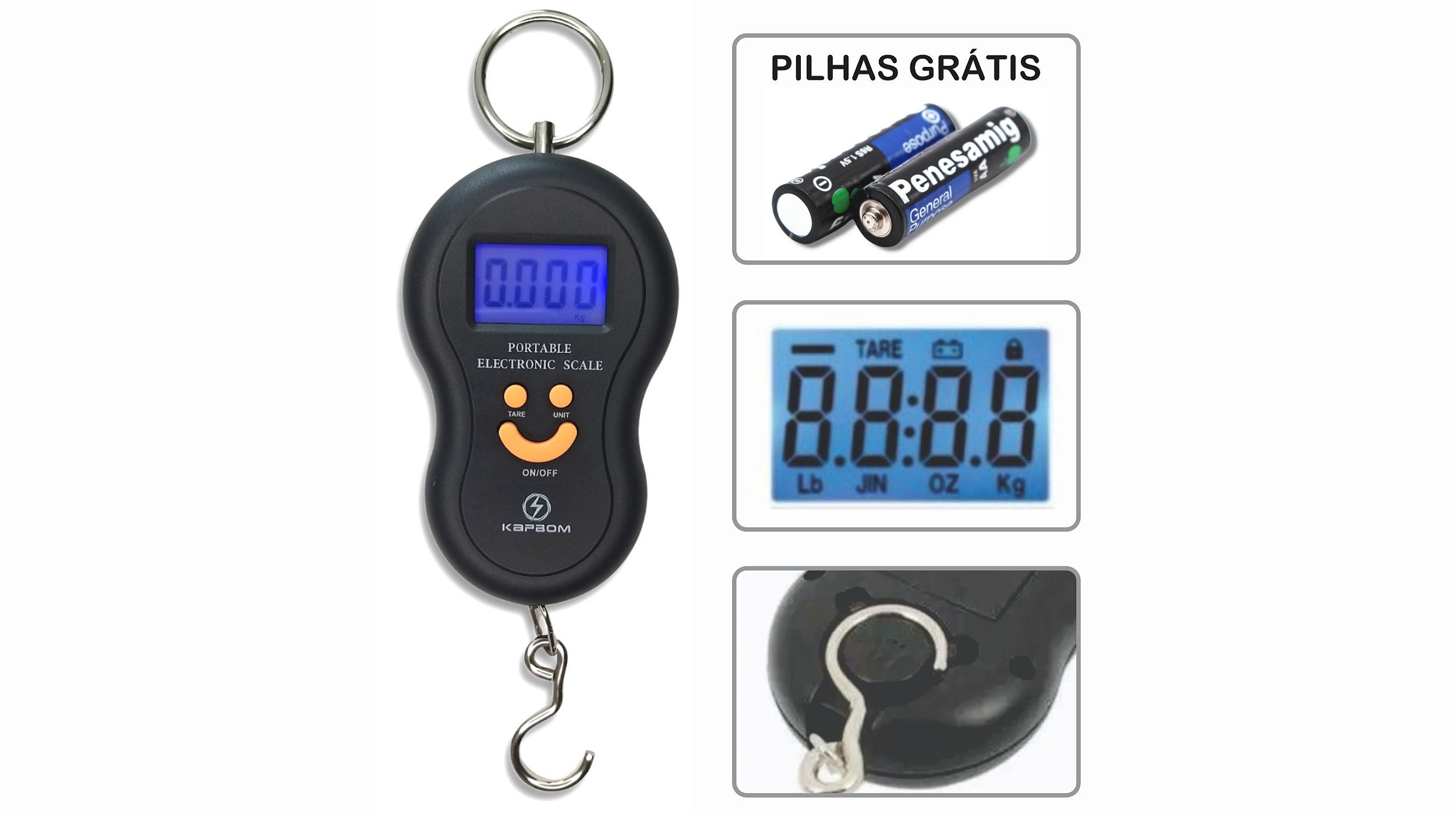 Balança de Mala de Viagem Digital - Acessórios para Viagem | Artigos ...