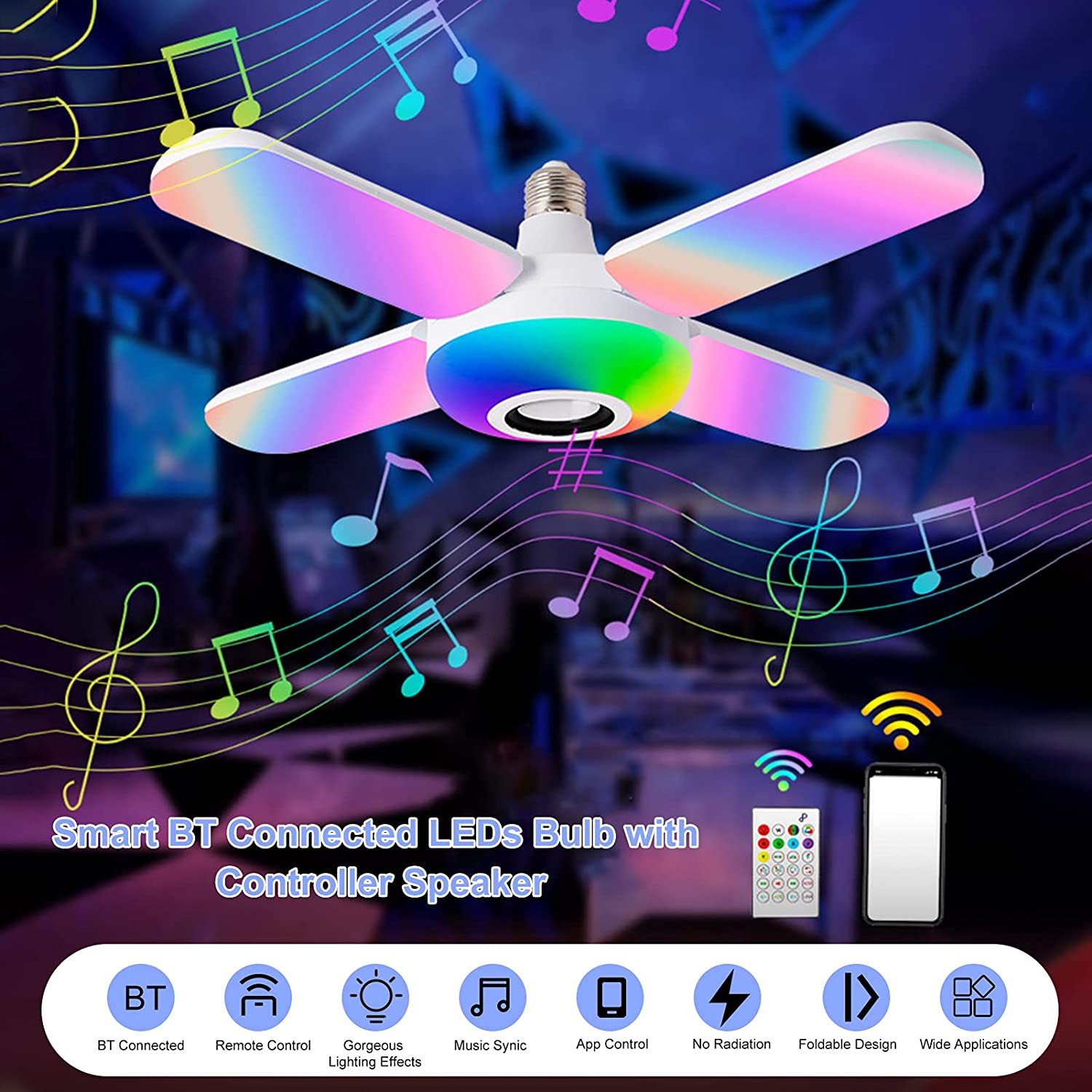 EXCLUSIVO EXCLUSIVO Lampada Led Bluetooth Luz Colorida Rgb Toca Música  Aproveite os Descontos Não Perca Tempo Aproveite os Descontos Não Perca  Tempo