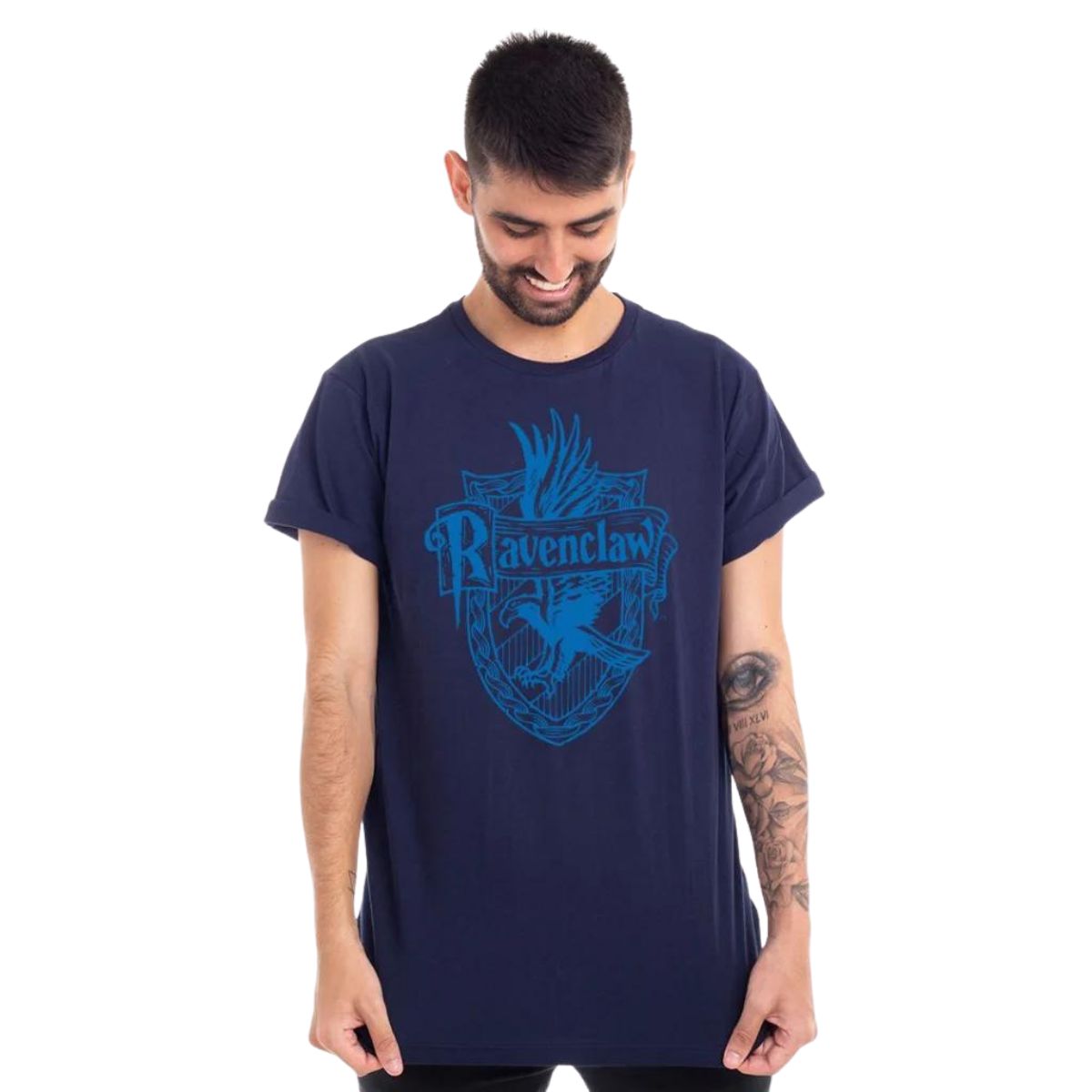 Camiseta Corvinal Ravenclaw Azul Harry Potter 100% Algodão Oficial -  Adrenaland - A Realidade da Imaginação