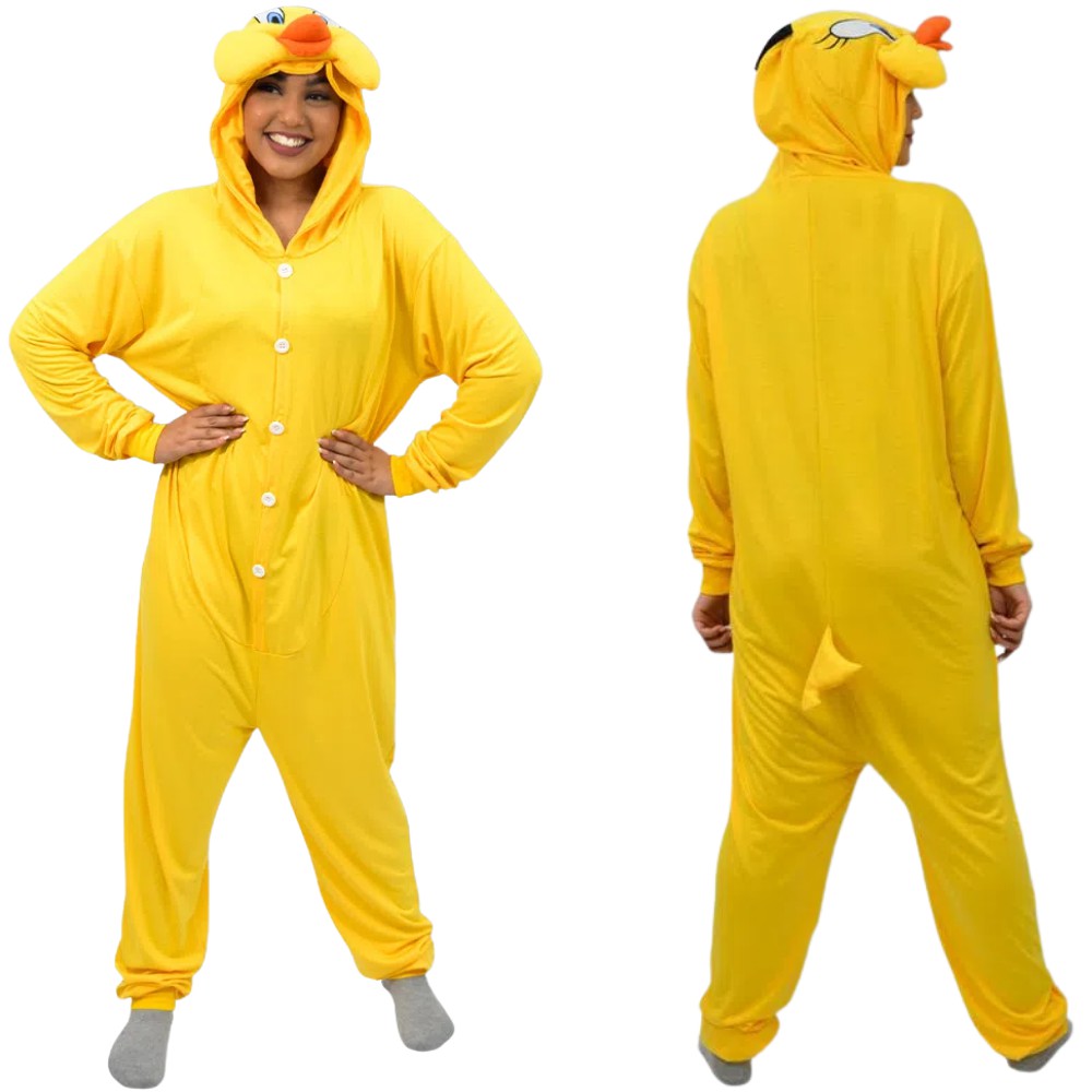 pijama macacão fantasia cosplay pikachu - pokemon