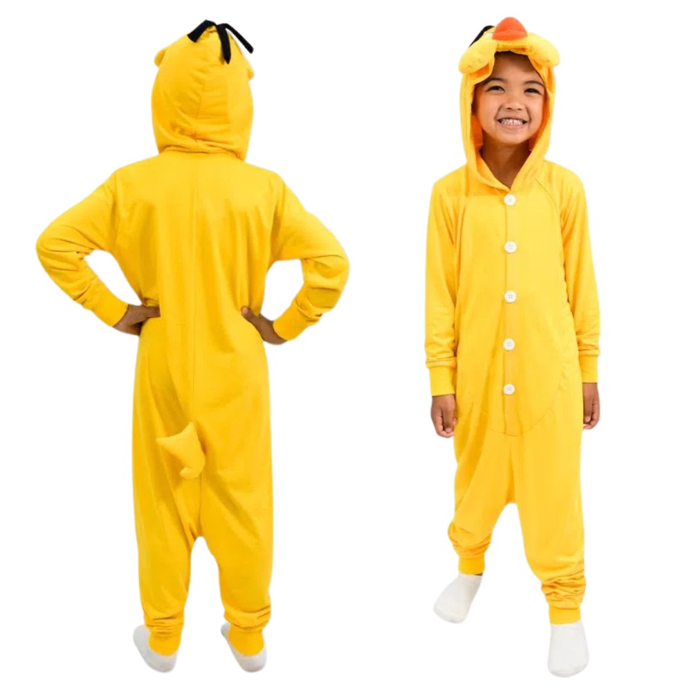 Pikachu Kigurumi Macacão Pijama Roupa Fantasia Cosplay Verão Adulto Oficial  Pokémon