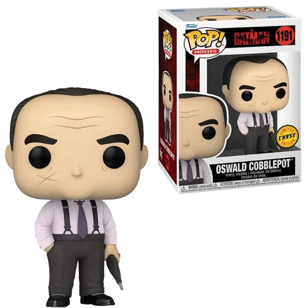 Pop Funko Oswald Cobblepot #1191 The Batman Limited Chase Edition -  Adrenaland - A Realidade da Imaginação