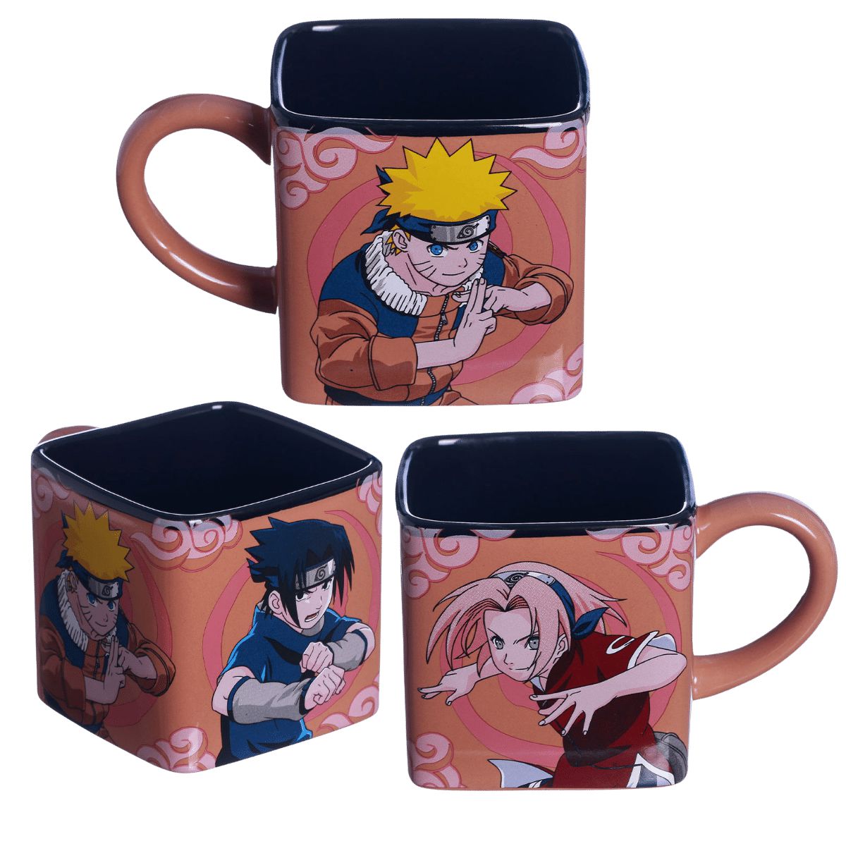 Caneca Personalizada Naruto Sakura Kakashi Sasuke Time 7 Equipe 7 Anime  desenho