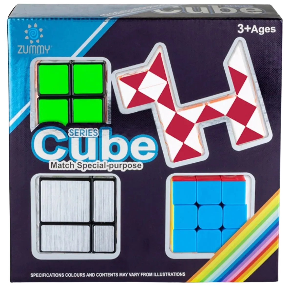 Kit 3 Cubos Mágicos Diferentes - Series Cube Match Special-Purpose em  Promoção na Americanas