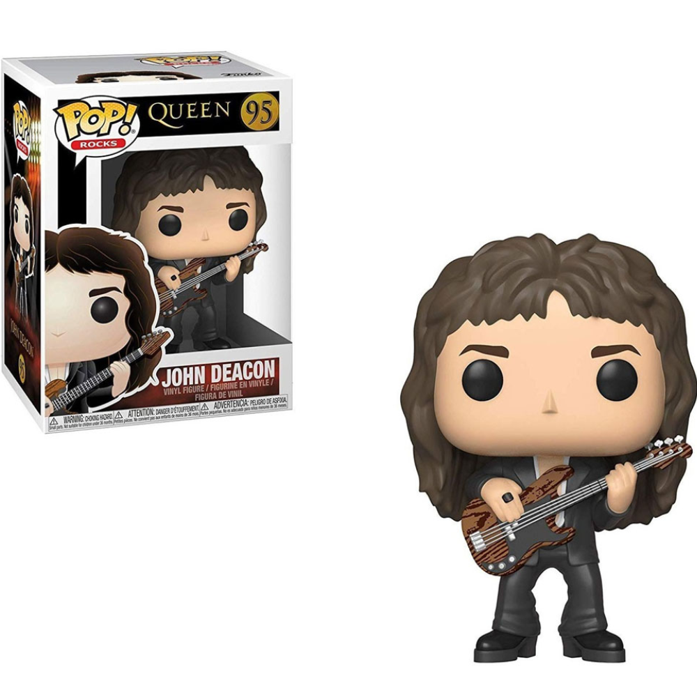 Pop Funko John Deacon 95 Baixista Banda Queen Rock Original