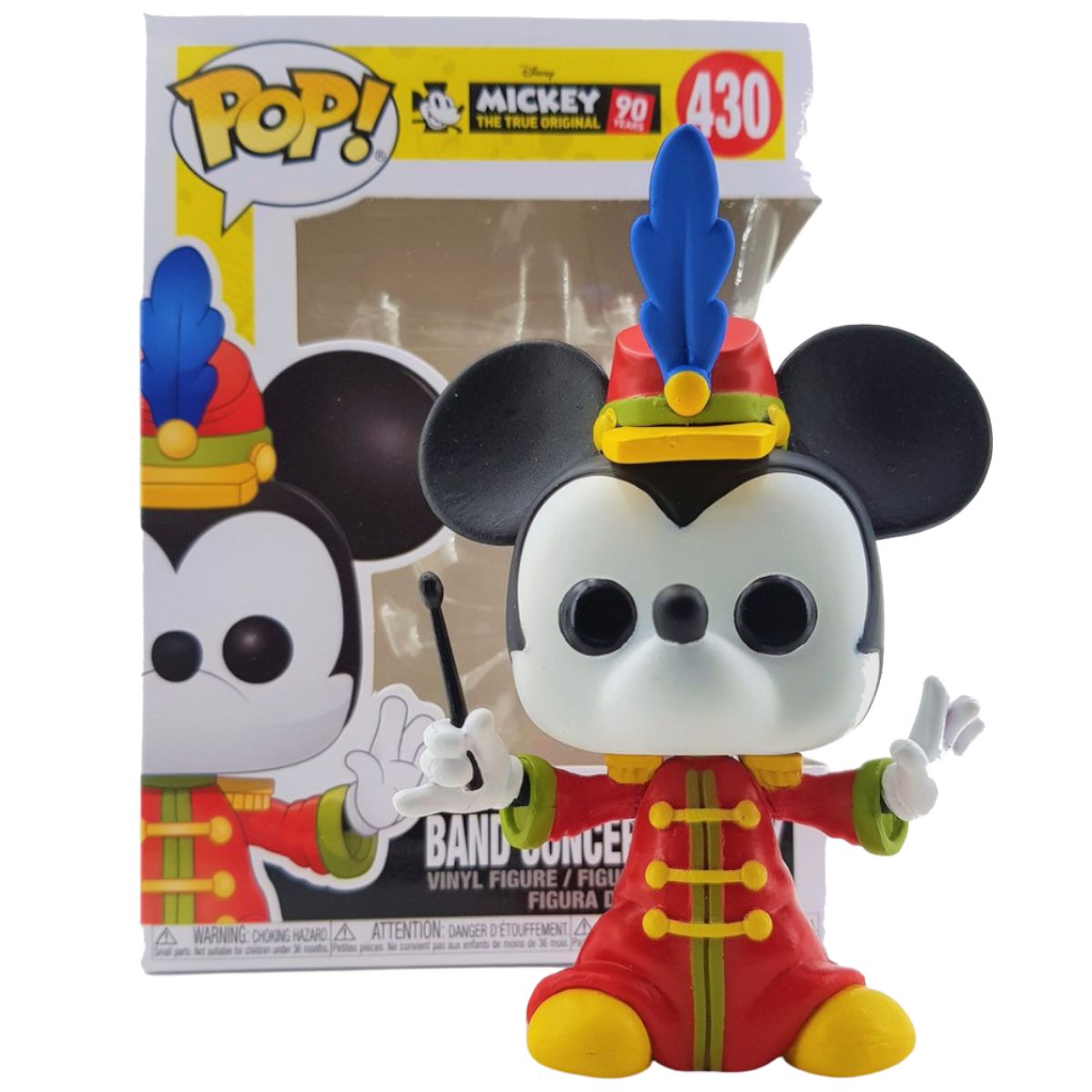 Pop Funko Band Concert Mickey 430 Mickey 90 Anos Adrenaland A Realidade da Imaginação