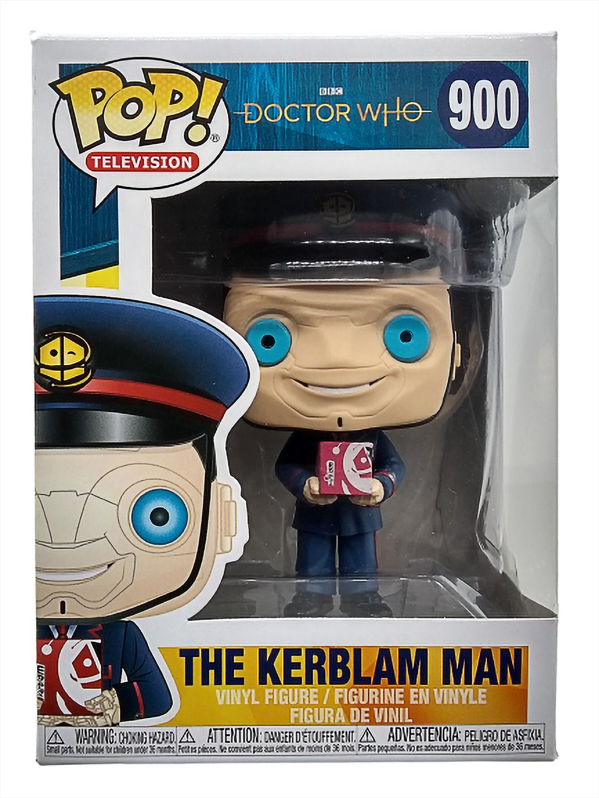 Funko Pop! Doctor Who - The Kerblam Man - Figura In Vinile Da Collezione, Altezza 10cm