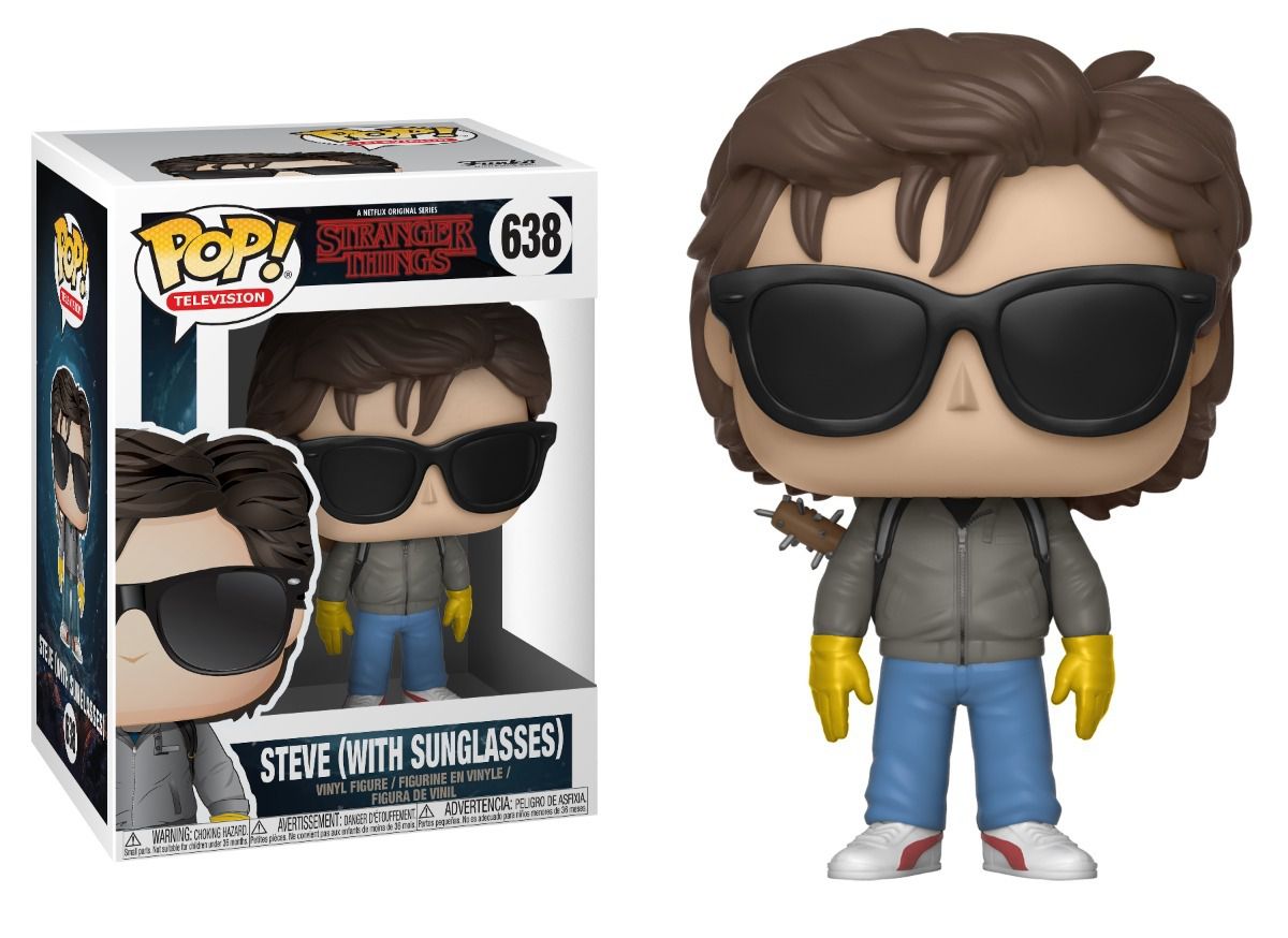 Pop Funko Steve De Oculos Escuros Stranger Things Adrenaland A Realidade Da Imagina O