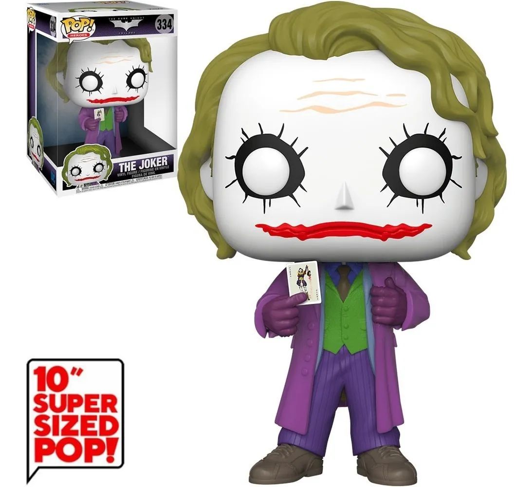 Pop Funko The Joker #334 Coringa Gigante 26cm Filme Batman - Adrenaland - A  Realidade da Imaginação