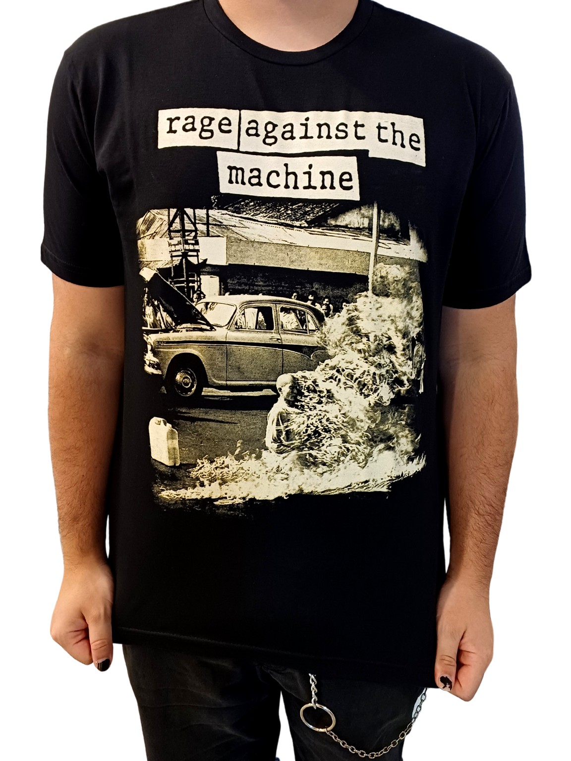 Camiseta Rage Against The Machine OFICINA ROCK 106 - Loja Rock n' Roll